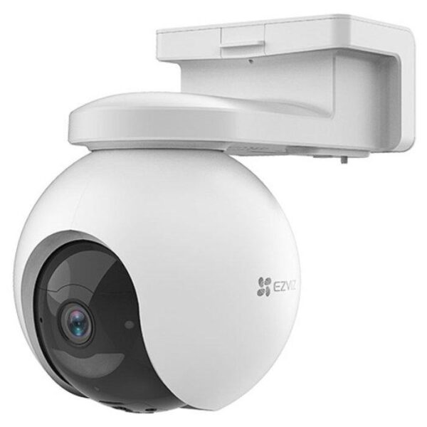 EZVIZ EB8 Pan & Tilt Battery Camera, 4G Connectivity, 2K Resolution - White