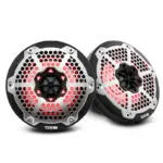 Coaxial Marine Speaker With LED RGB Light 300 MAX Peak Watt
