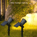 EVB Waterproof Solar Garden Light Warm White - Image 2