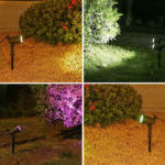 EVB Waterproof Solar Garden Light RGB