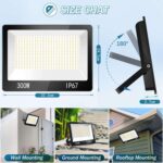 SL LED Flood  Light 300W White - Image 2