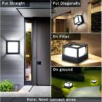 SL LED Wall Light Square Aluminum Body 12Watt - Image 2