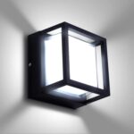 SL LED Wall Light Square Aluminum Body 12Watt