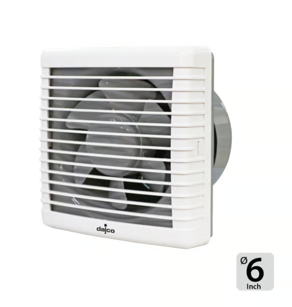 DAJCO Exhaust Fan 6" with auto shutter VF-F6