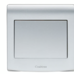 CRABTREE 10AX 1 gang intermediate switch WR Silver