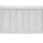 CRABTREE 10AX SP 6 GANG 2 WAY SWITCH White