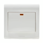 CRABTREE 20AX DP 1 gang switch with neon