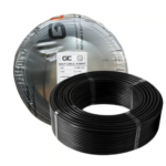 GULF CABLE Wire 1.5mm, Cu/Pvc,Single Core, Black