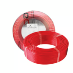 GULF CABLES Wire 4mm, Cu/Pvc,Single Core, Red