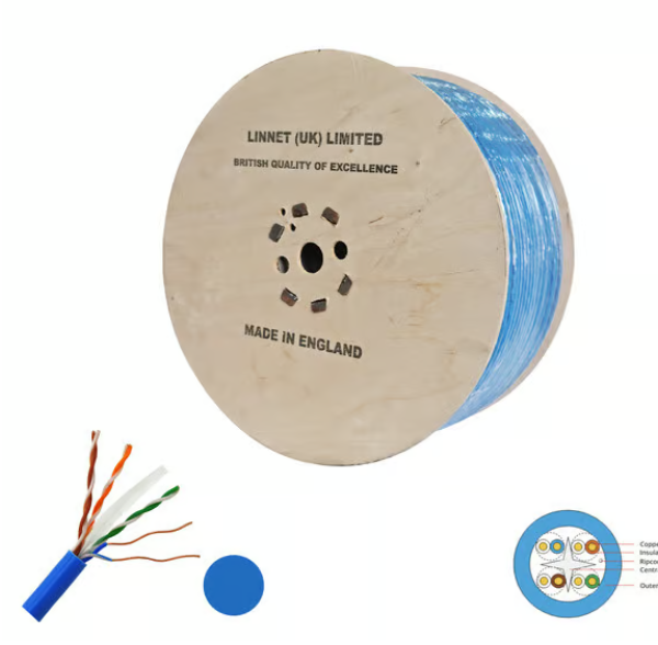 LINNET Telecom Cable 4 Pair CAT7 305mtr