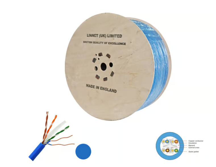 LINNET Telecom Cable 4 Pair CAT7 305mtr