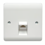 Crabtree Instinct 1 Gang RJ45 CAT6 Socket