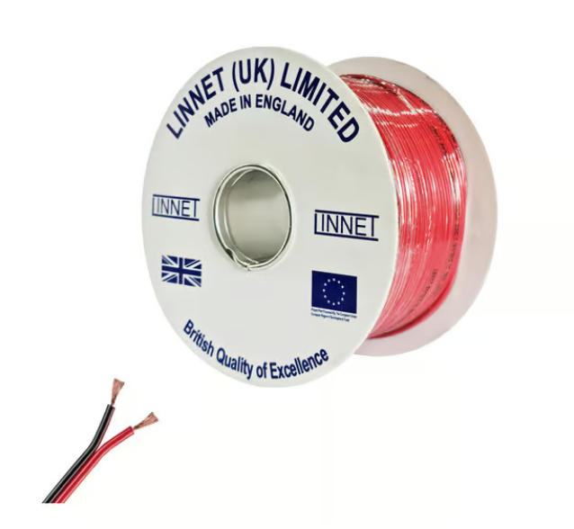 LINNET SPEAKER CABLES 2.5 SQ. MM 100y Red / Black