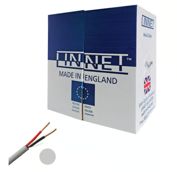 LINNET 1 PAIR 18AWG SHIELD CABLE 305 Mtr
