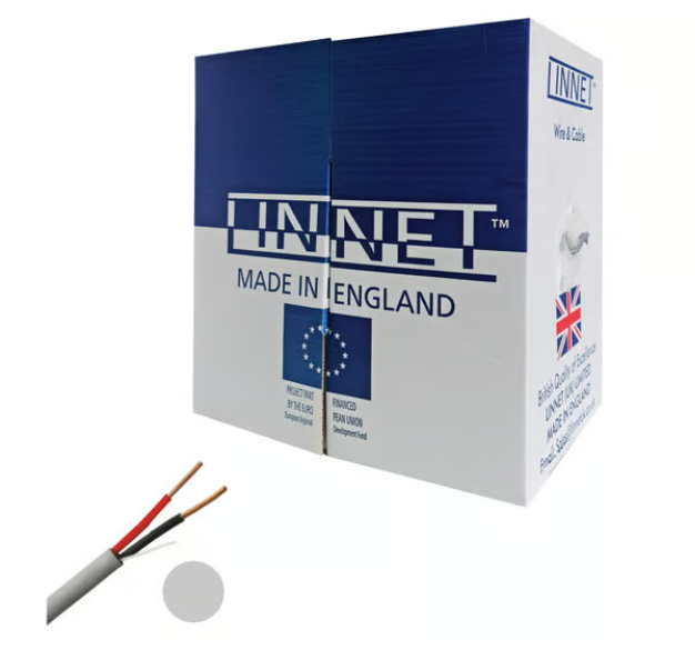 LINNET 1 PAIR 18AWG SHIELD CABLE 305 Mtr
