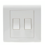 CRABTREE 10AX 2 gang 2 way switch