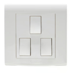 CRABTREE 10AX 3 gang 2 way switch