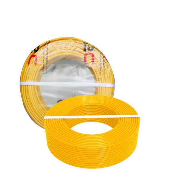 GULF CABLE Wire 10mm, Cu/Pvc,Single Core, Yellow