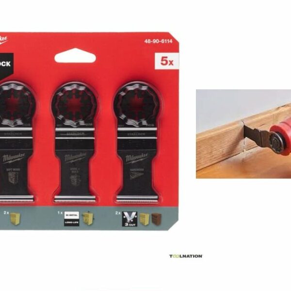 Milwaukee Starlock Multitool Wood Bit Set