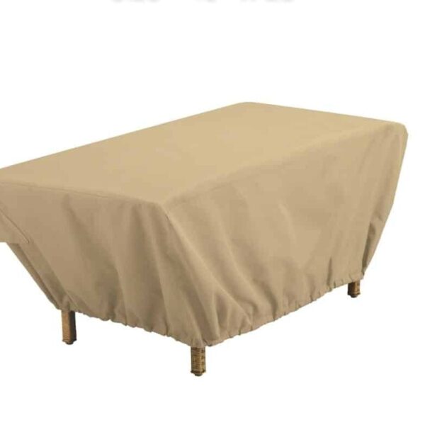 Terrazzo Rectangular Patio Coffee Table  Cover