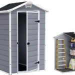 Single Door Outdoor Garden Shed