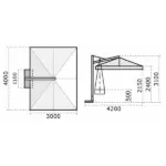 Galileo Star White 3 x 4 Meter - Image 5