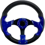 Aluminum Steering Wheel w/PU Sleeves