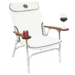 Folding Padded Deck Chair - Image 4