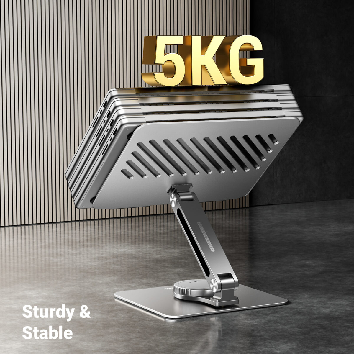 UGREEN Swivel Laptop Stand – Adjustable & Ergonomic - Image 5