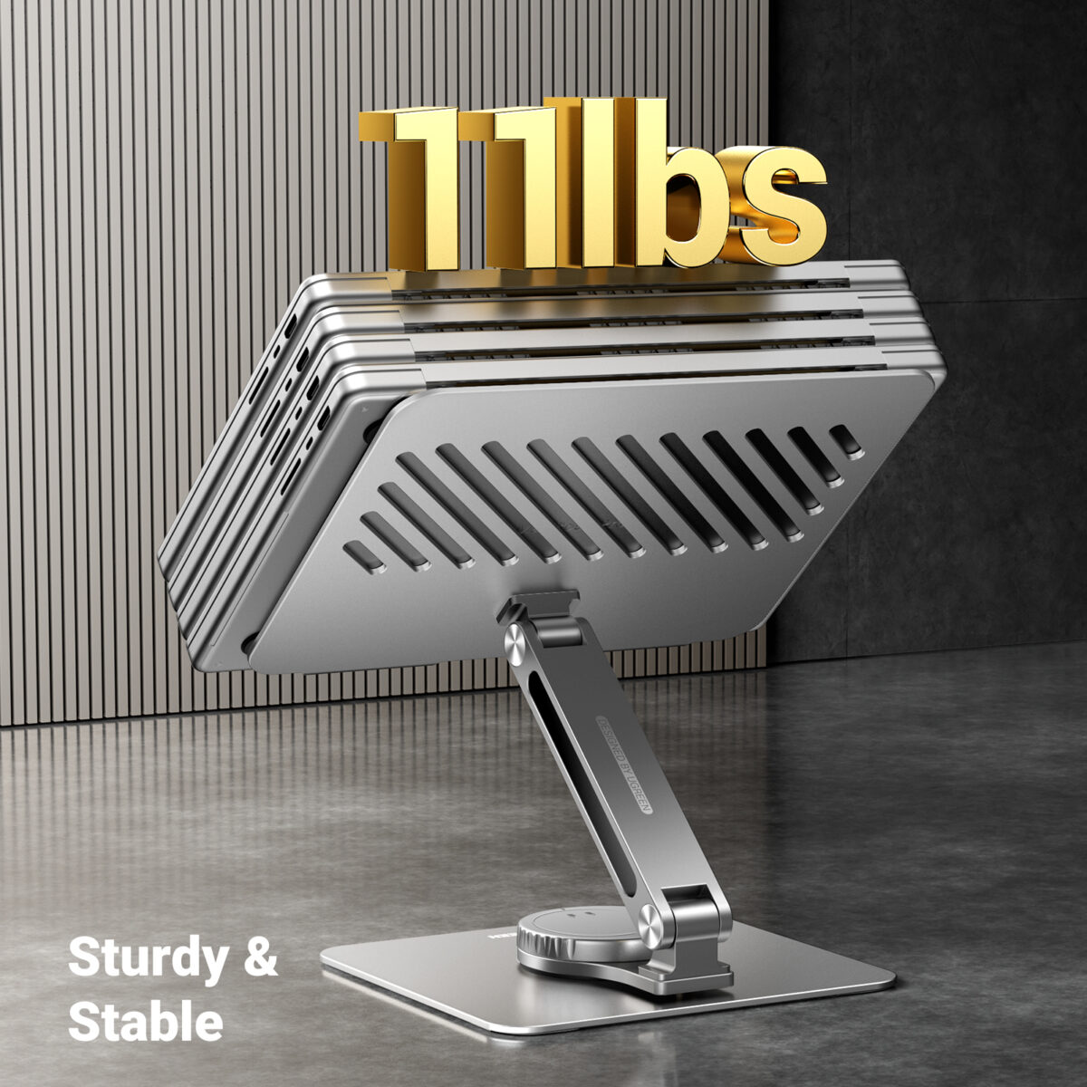 UGREEN Swivel Laptop Stand – Adjustable & Ergonomic - Image 6
