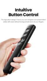 UGREEN Wireless Presenter LP479 – Presentation Clicker with Laser Pointer - Image 4