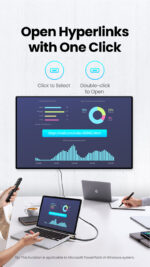 UGREEN Wireless Presenter LP479 – Presentation Clicker with Laser Pointer - Image 5