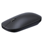 Ergonomic Black Wireless Mouse for Windows & Mac
