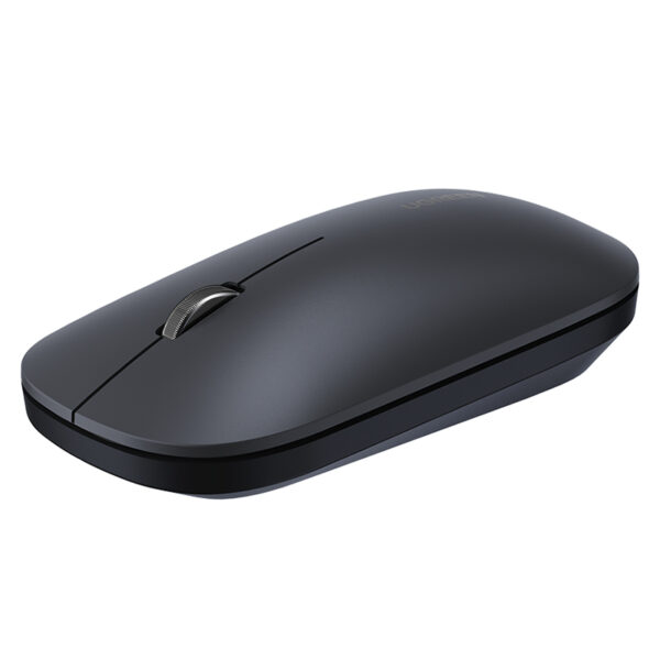 Ergonomic Black Wireless Mouse for Windows & Mac