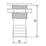 Thru-hull Stainless Steel - Image 4