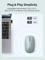 Portable Wireless Mouse (Green) - Image 2