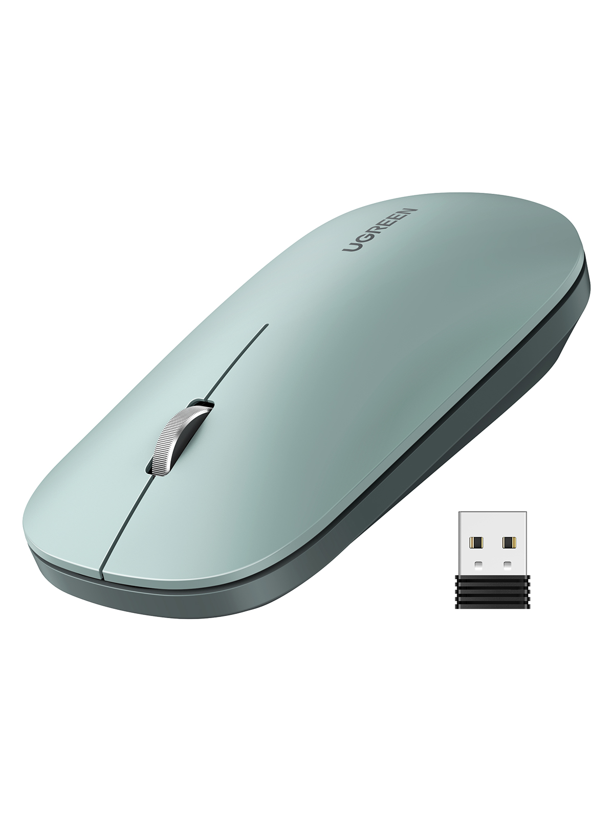 UGREEN Portable Wireless Mouse (Green) – Best Wireless Mouse