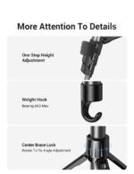 UGREEN Professional Tripod for Phone & Camera – Adjustable & Portable - Image 2