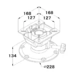 Low Profile Seat Pedestal - Image 3