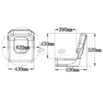 S43 Fold Down Seat - Image 5