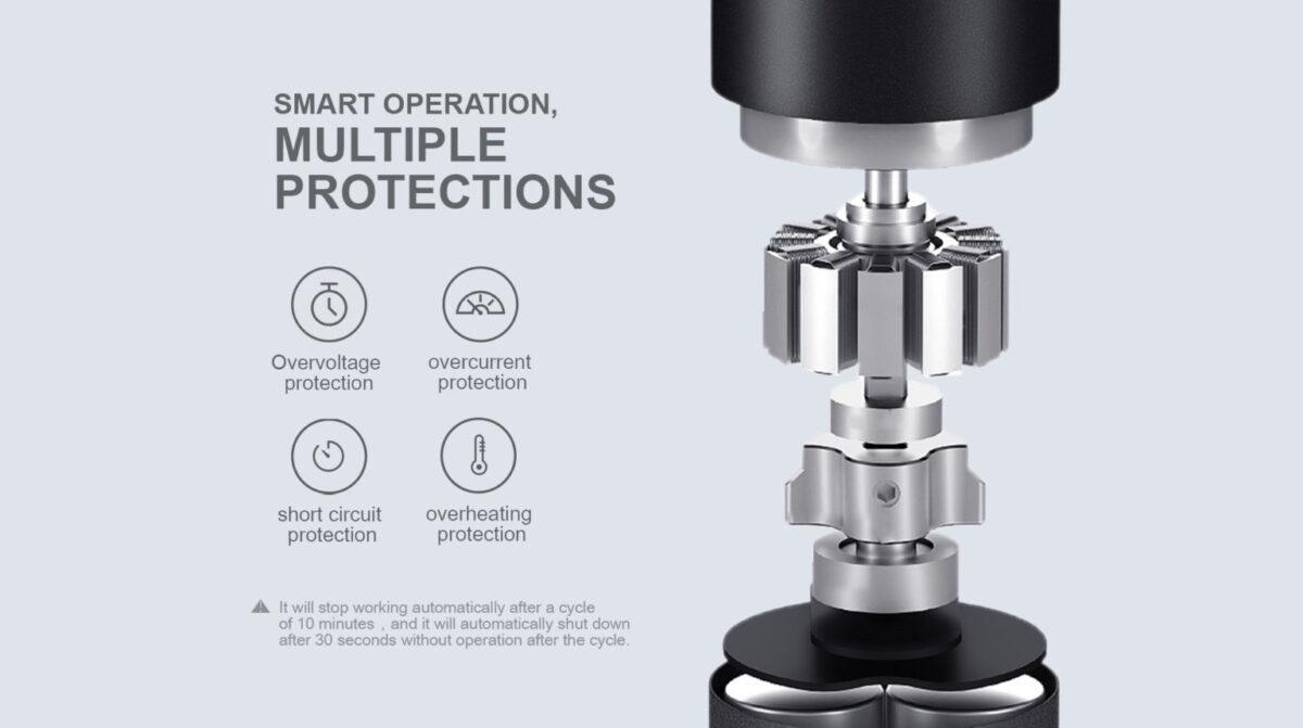 Care-Mini Massage Gun-Black - Image 5