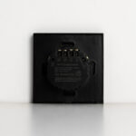 GoSmart Switch Light 4 Gang Small WiFi - Black - Image 2