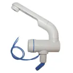 Single White Spray Tap