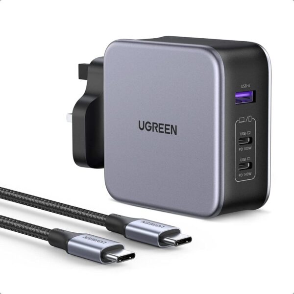 UGREEN 140W USB Charger Adapter with GaN Technology