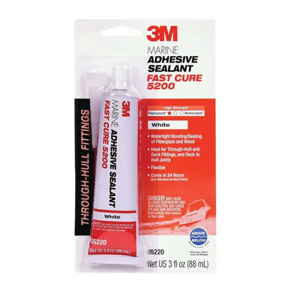 3M Marine Silicon 5200 White