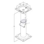 Adjustable Pedestal - Image 3