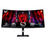 Ultra-Wide Curved Gaming Monitor with FreeSync