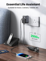 Wall Charger 30W Outlet Extender UK - Image 2