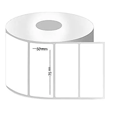 75x50 mm barcode label for thermal printers
