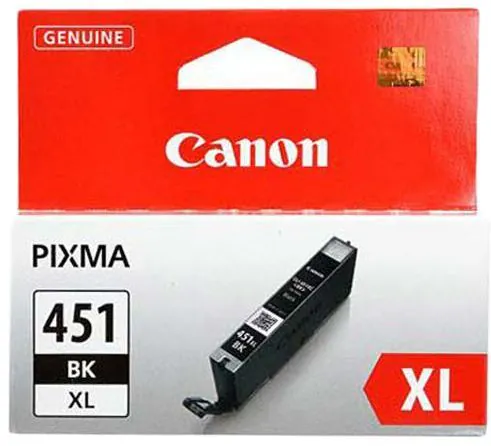 High-Yield Canon Black Ink Cartridge CLI-451BKXL